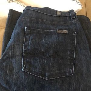 Women’s 7 for all Mankind Ginger jeans.